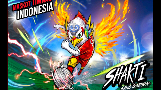 Shakti, Maskot Resmi Timnas Indonesia