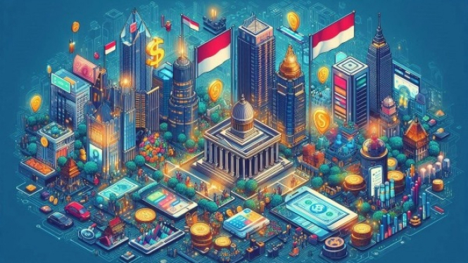 Sektor Fintech Indonesia (ilustrasi)