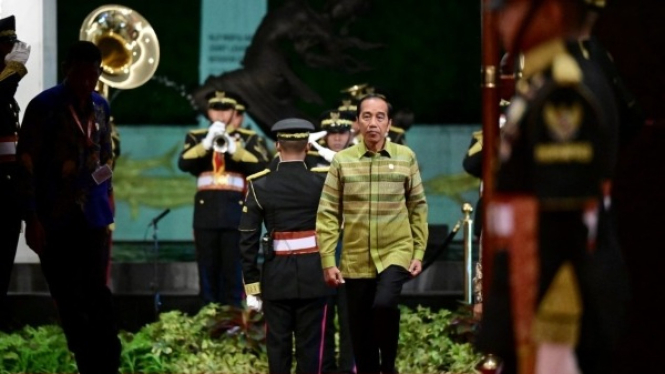 Jokowi Sambut Delegasi IAF