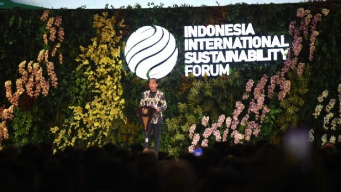 Presiden Jokowi di ISF 2024