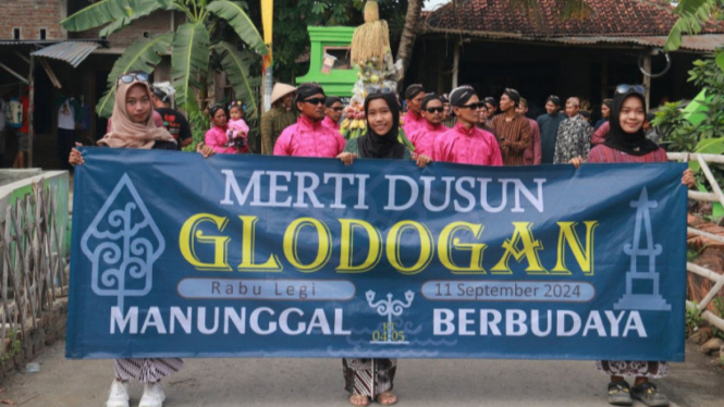 Kirab Budaya Merti Dusun Glodogan