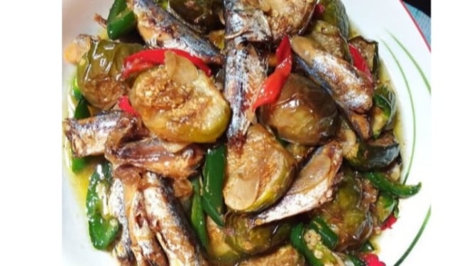 Tumis Terong Ikan Asin