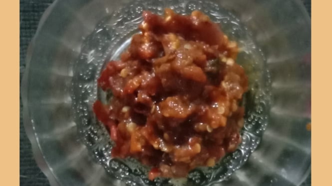 Sambal Bajak yang Pedas Luar Biasa