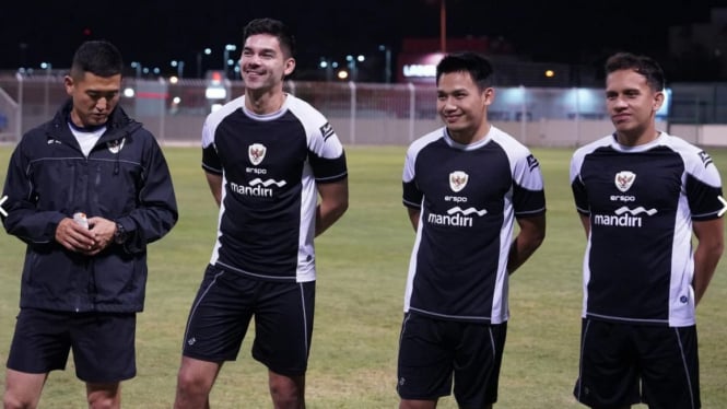 Timnas Senior Indonesia di Bahrain