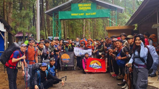 Para pendaki gunung