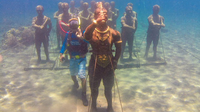Spot Bawah Laut Pasukan Majapahit