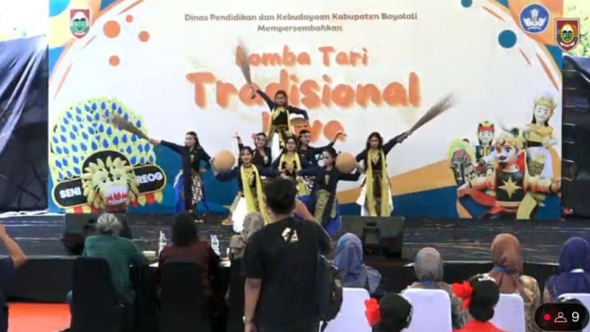 Lomba Tari Tradisional Jawa di Boyolali, Jawa Tengah