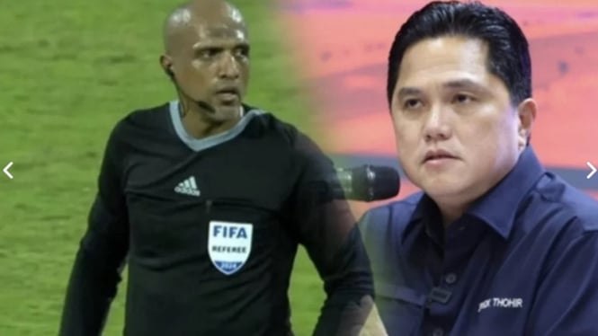 Wasit Ahmed Al Kaf - Ketua Umum PSSI, Erick Thohir