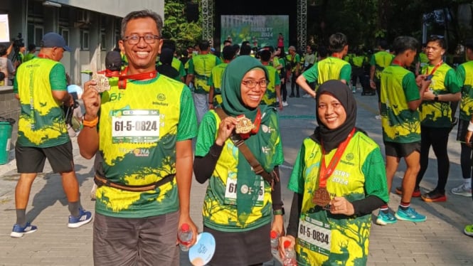 Para Peserta Forestry Run 2024