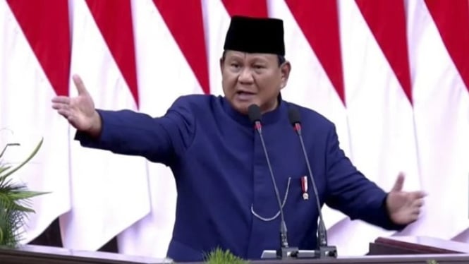 Pidato Presiden Prabowo Subianto