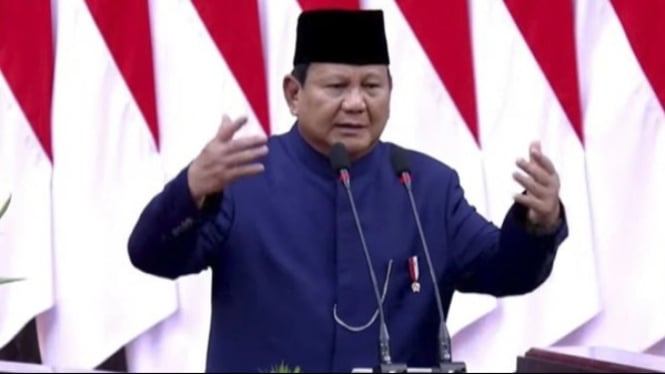 Pidato Presiden Prabowo Subianto