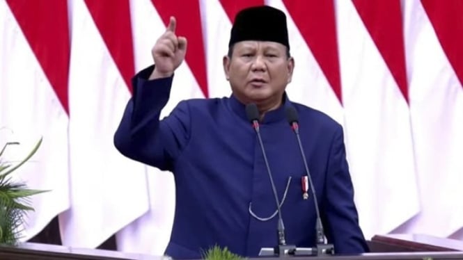 Pidato Presiden Prabowo Subianto