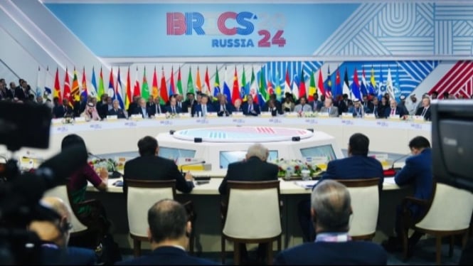 Menteri Luar Negeri Sugiono dalam Pertemuan KTT BRICS di Kazan