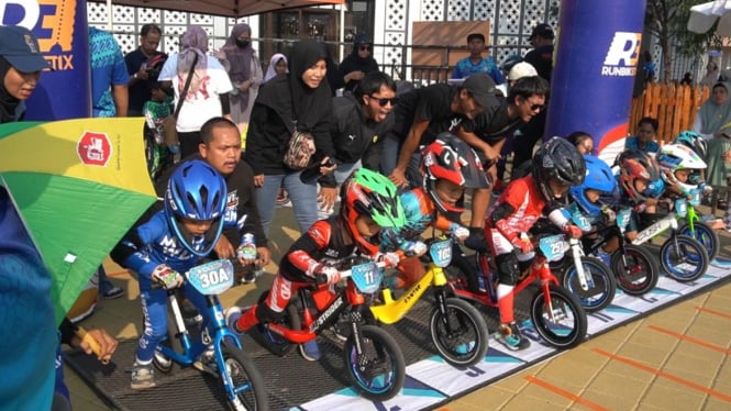 Open Race Pushbike Tingkat Nasional di Pekalongan