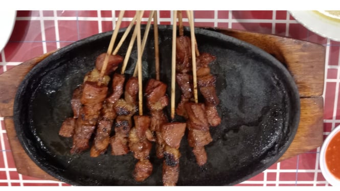 Sate Kambing Hot Plate