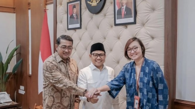 MenEkraf  Bertemu dengan Menko Bidang Pemberdayaan Masyarakat