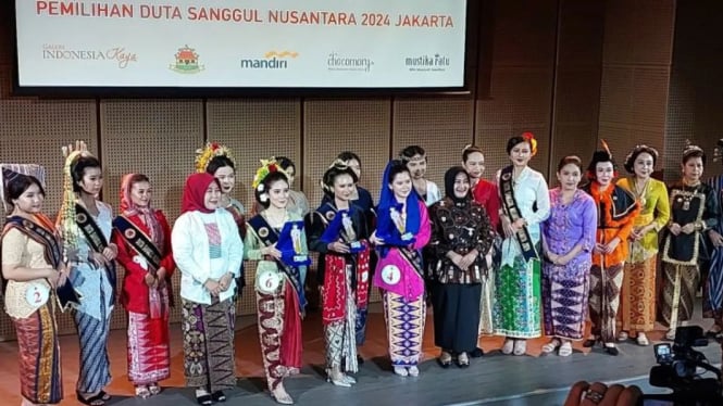 Festival Sanggul Nusantara 2024 di Jakarta