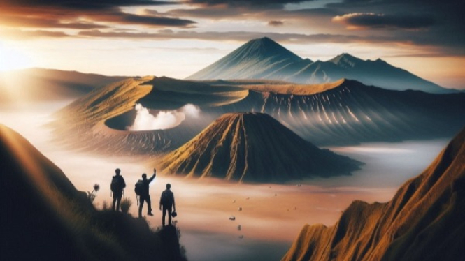 Wisata Jomo di Gunung Bromo