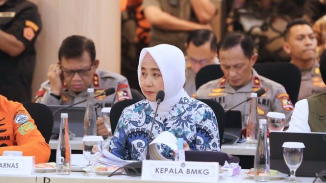 Kepala BMKG, Dwikorita Karnawati