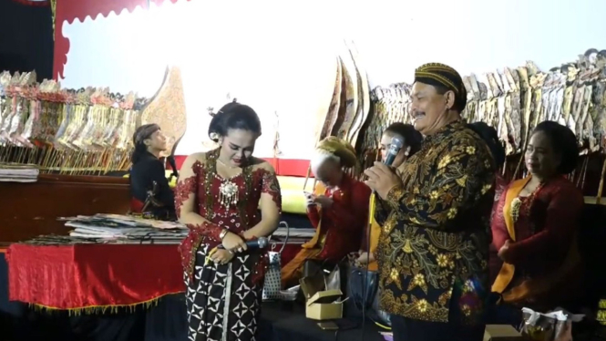 Gelar Wayang Tujuh Malam Serial Bharatayuda di Boyolali, Jawa Tengah