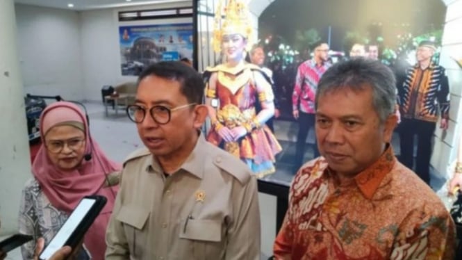 Menteri Kebudayaan RI, Fadli Zon di Kampus UPI Bandung (14/12/2024)