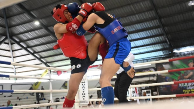 Kejurprov Muaythai Jatim 2024 di Surabaya, Jawa Timur