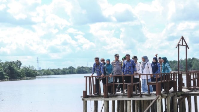 Pulau Semut di Pekanbaru, Riau