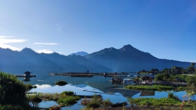 Landscape Kaldera Gunung Batur