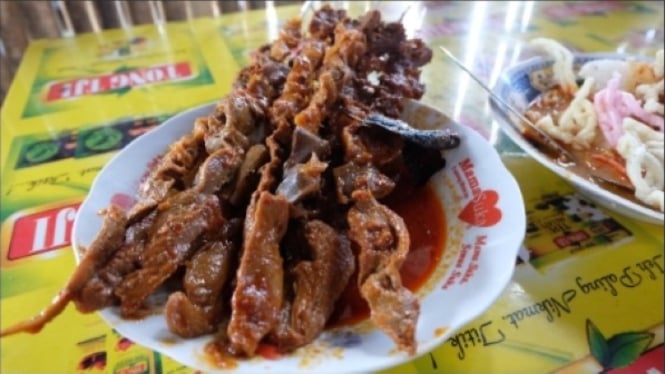 Sate Blengong Khas Brebes