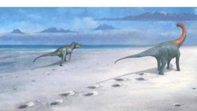 Dua Spesies Dinosaurus, Cetiosaurus dan Megalosaurus.