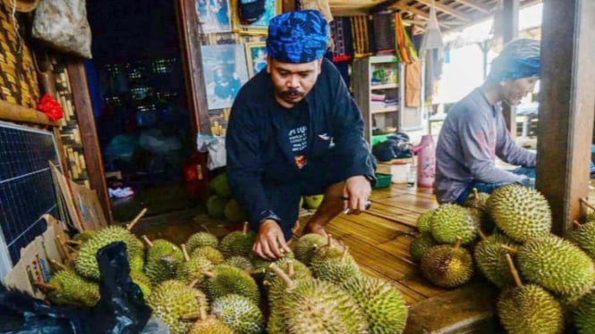 Musim Panen Durian di Badui, Lebak, Banten hingga Februari 2025