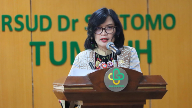 Direktur Utama RSUD dr. Soetomo, Prof. Dr. Cita Rosita Sigit Pakoeswa