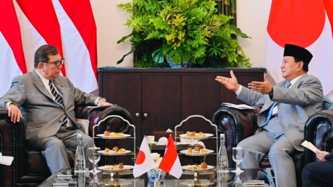 Presiden Prabowo Subianto dan PM Ishiba