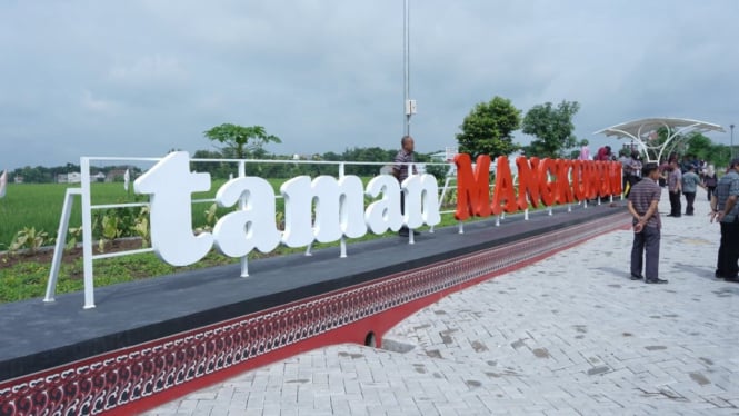 Taman Mangkubumi di Sragen, Jawa Tengah