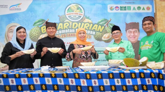 Bazar Durian di Pasuruan