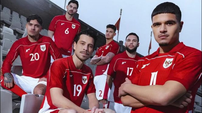 Jersi Tandang Timnas Indonesia yang Baru