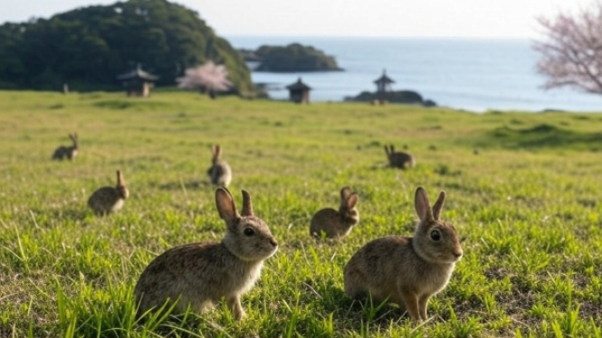Pulau Kelinci di Jepang