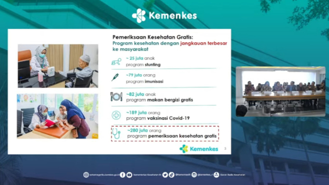 Program Cek Kesehatan Gratis (CKG) sebagai Kado Ulang Tahun
