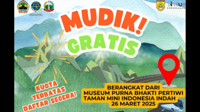 Mudik Gratis ke Sukoharjo, Jawa Tengah, 26 Maret 2025