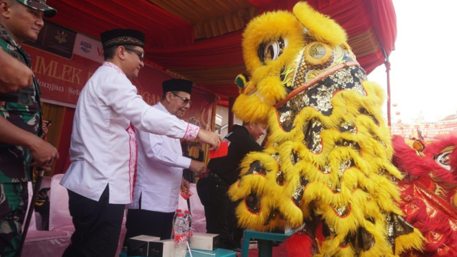 Kirab Ritual dan Budaya Imlek di Pekalongan