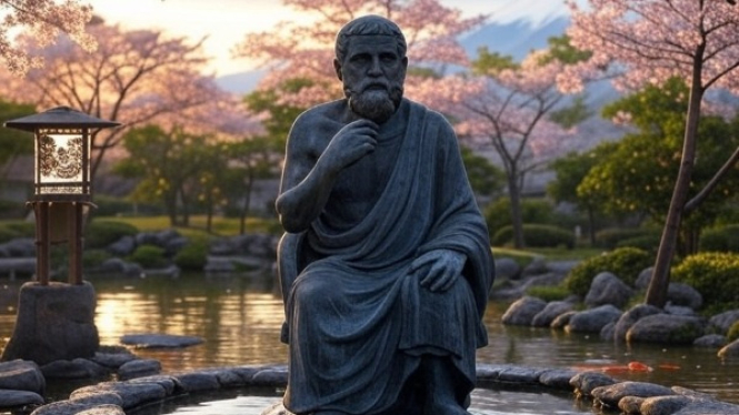 Jepang, Indonesia, dan Plato