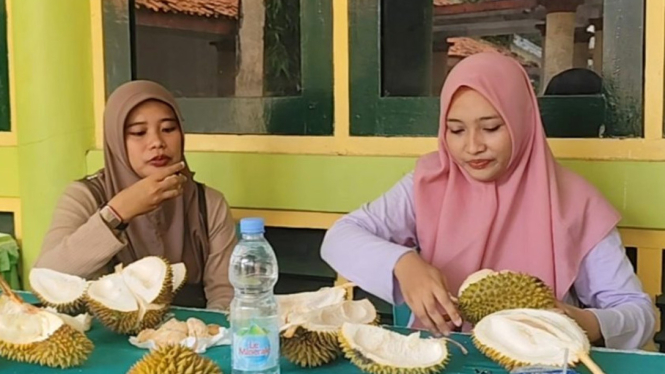 Makan Durian Sepuasnya atau “Sakemohe” di Rembang, Jawa Tengah
