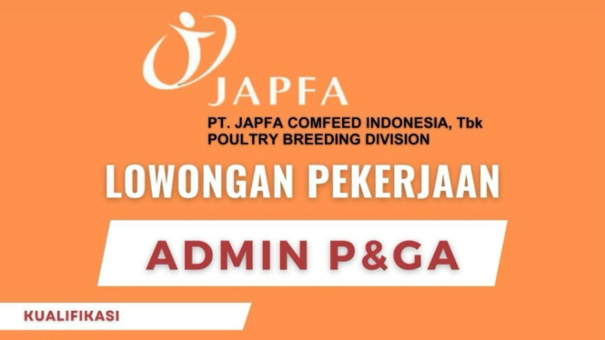 Lowongan Kerja di PT Japfa Comfeed Indonesia