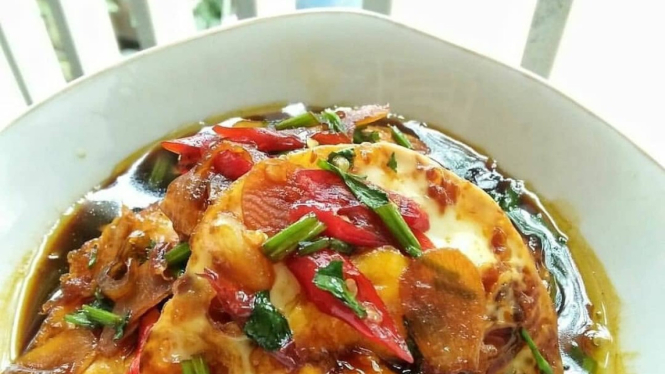 Telur Ceplok Pedas Manis