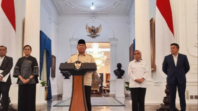 Presiden RI Prabowo Subianto Soal THR dan Gaji ke-13 ASN