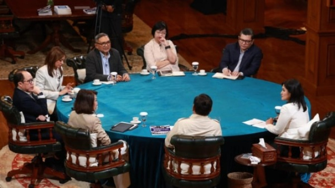 Prabowo Subianto, Bicara dengan Para Pimpinan Media