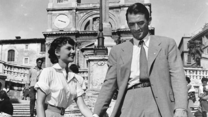 Audrey Hepburn dan Gregory Peck
