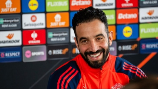 Pelatih Manchester United (MU) Ruben Amorim
