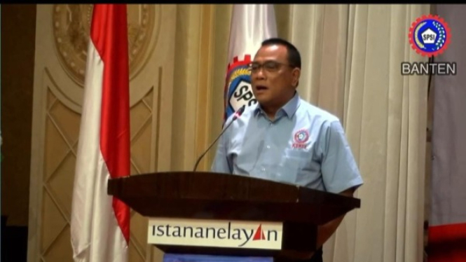 Ketua Umum DPP KSPSI, Moh Jumhur Hidayat