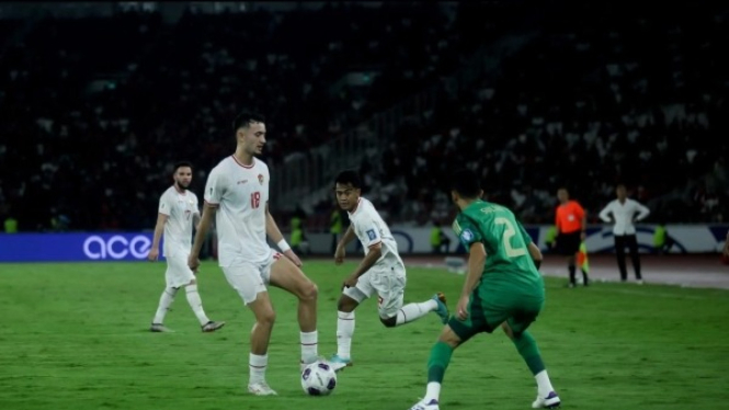 Timnas Indonesia vs Arab Saudi di Kualifikasi Piala Dunia 2026